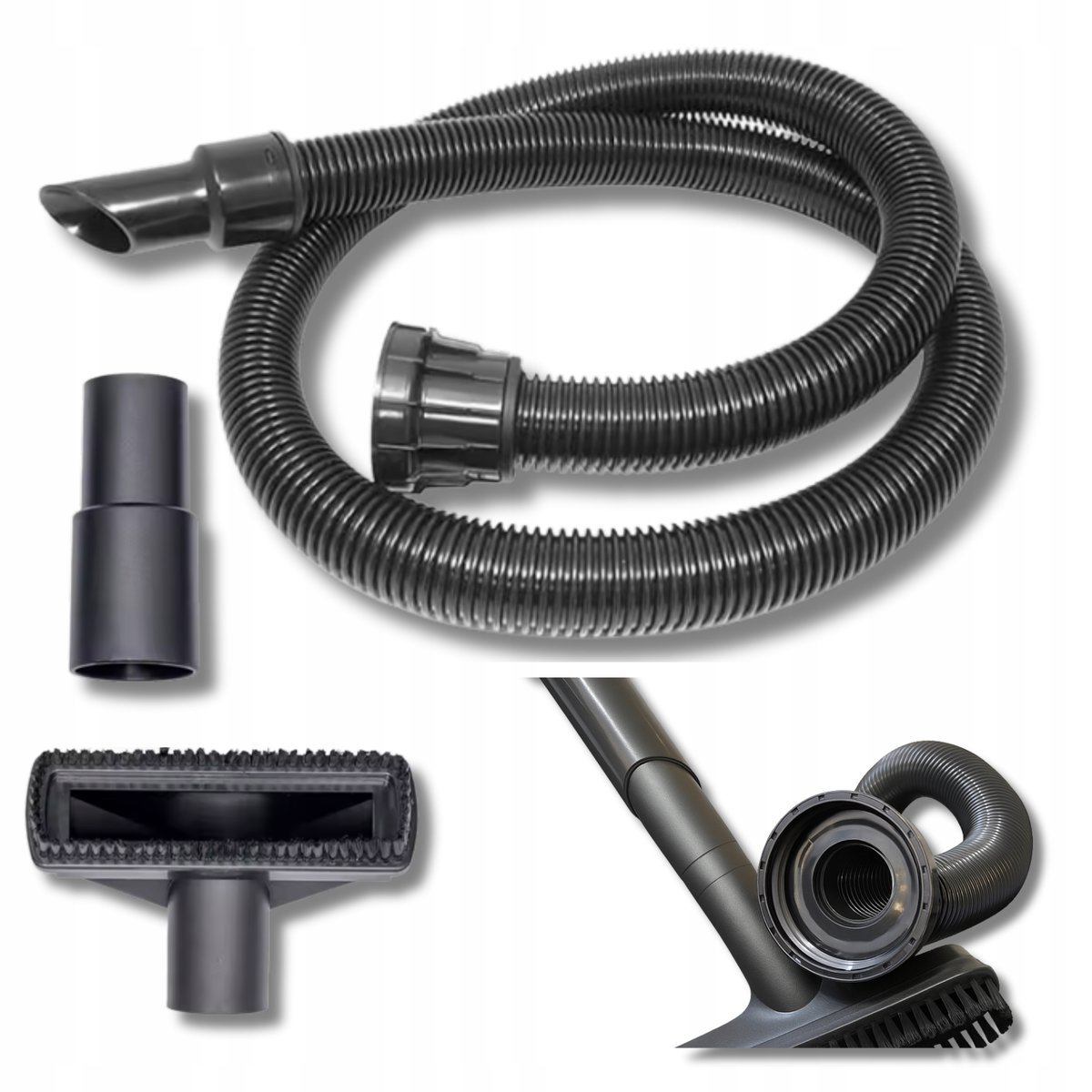 Wąż Do Odkurzacza Akcesoria Rura Ssąca 270 cm Kompatybilny Z Henry I Hetty