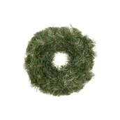 Choinki - Wianek z folii PCV 28 cm zielony - miniaturka - grafika 1