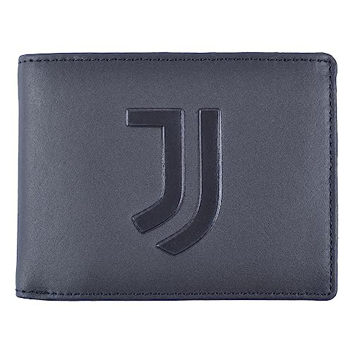 Enzo Castellano 133063 Juve, Skórzany portfel Unisex-Dorosły, Czarny, Standardowy, Czarny
