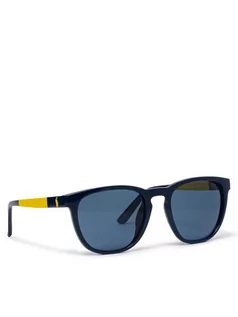 Okulary przeciwsłoneczne - Ralph Lauren Polo Okulary przeciwsłoneczne 0PH4182U 547080 Granatowy - grafika 1