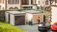 Kolejki i akcesoria - Garaż prefabrykowany | Miniwycinane laserem | NADAL | NADAL Noch 14319 - miniaturka - grafika 1
