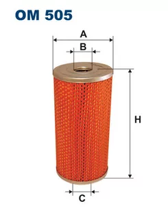 FILTRON OM505 - Filtry oleju - miniaturka - grafika 1
