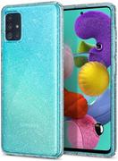 Etui i futerały do telefonów - Spigen Etui Liquid Crystal Glitter do Samsung Galaxy A51 Crystal Quartz ACS00932 - miniaturka - grafika 1