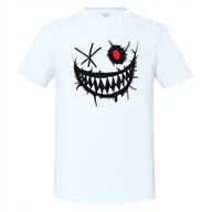 Koszulki męskie - Koszulka męska z Mrocznym Uśmiechem i Czerwonym Okiem T-shirt męski - miniaturka - grafika 1