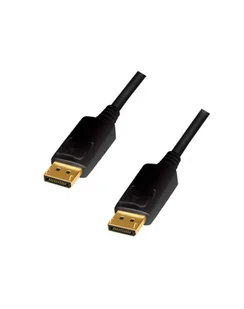 Kabel DisplayPort 1.2 LogiLink CD0100 M/M 1m - Kable komputerowe i do monitorów - miniaturka - grafika 1