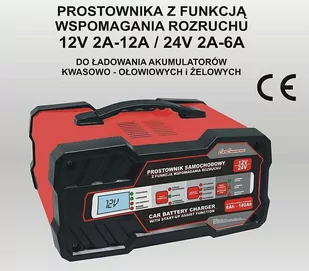Prostownik Akumulatorów z Rozruchem 12V 24V 75A - Prostowniki samochodowe - miniaturka - grafika 1