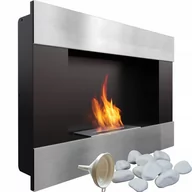 Biokominki - Biokominek Wiszący Bravo Certyfikat Tüv Zestaw - miniaturka - grafika 1