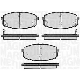 Klocki hamulcowe - komplet MAGNETI MARELLI 363916060281 - Klocki hamulcowe - miniaturka - grafika 1