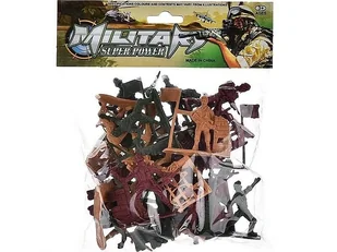 Żołnierzyki 21szt - figurka - Figurki dla dzieci - miniaturka - grafika 1