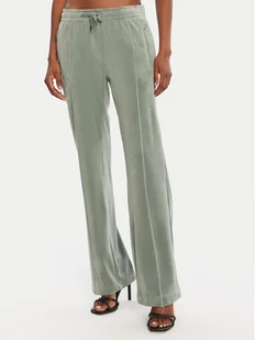 Juicy Couture Spodnie dresowe Tina JCAPW045 Zielony Regular Fit - Spodnie sportowe damskie - miniaturka - grafika 1