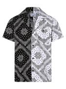 Koszule męskie - Karl Kani - Koszula męska, czarny|biały|wielokolorowy - miniaturka - grafika 1