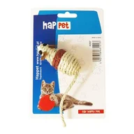 Zabawki dla kotów - Myszka sizal 4,5 cm beżowa K057 - miniaturka - grafika 1