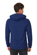 Bluzy męskie - TRENDYOL MAN BLUZA MĘSKA Z KAPTUREM GRANATOWA DŁUGI RĘKAW S 5DA - miniaturka - grafika 1