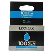 Tusze oryginalne - 14N1093 LEXMARK 100XLA WKŁAD ATRAMENTOWY CYJAN - miniaturka - grafika 1