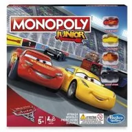 Inne gry towarzyskie - Hasbro Monopoly Junior Cars Auta 3 Polska Wersja! C1343 - miniaturka - grafika 1