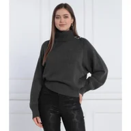 Swetry damskie - Liu Jo Golf | Regular Fit | z dodatkiem wełny i kaszmiru - miniaturka - grafika 1