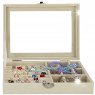 Biżuteria dla dzieci - ESTAW PIĘKNOŚCI MAŁA DAMA BIŻUTERIA PIERŚCIONKI SZKATUŁKA - miniaturka - grafika 1