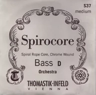Akcesoria do instrumentów smyczkowych - Thomastik (644284) struny do kontrabasu Spirocore Spiralny rdzeń - Fis/F# 3/4 - 3886,4 - miniaturka - grafika 1