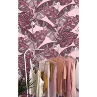 Tapety - Fototapeta flizelina Liście różowej palmy 416x254, Coloray - miniaturka - grafika 1