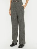 Spodnie damskie - ViCOLO Spodnie materiałowe TS0513 Szary Regular Fit - miniaturka - grafika 1