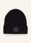 Czapki damskie - Calvin Klein Czapka schwarz - miniaturka - grafika 1