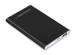 Esperanza NUCLEUS 4400mAh Czarny (EMP116K) - Powerbanki - miniaturka - grafika 1