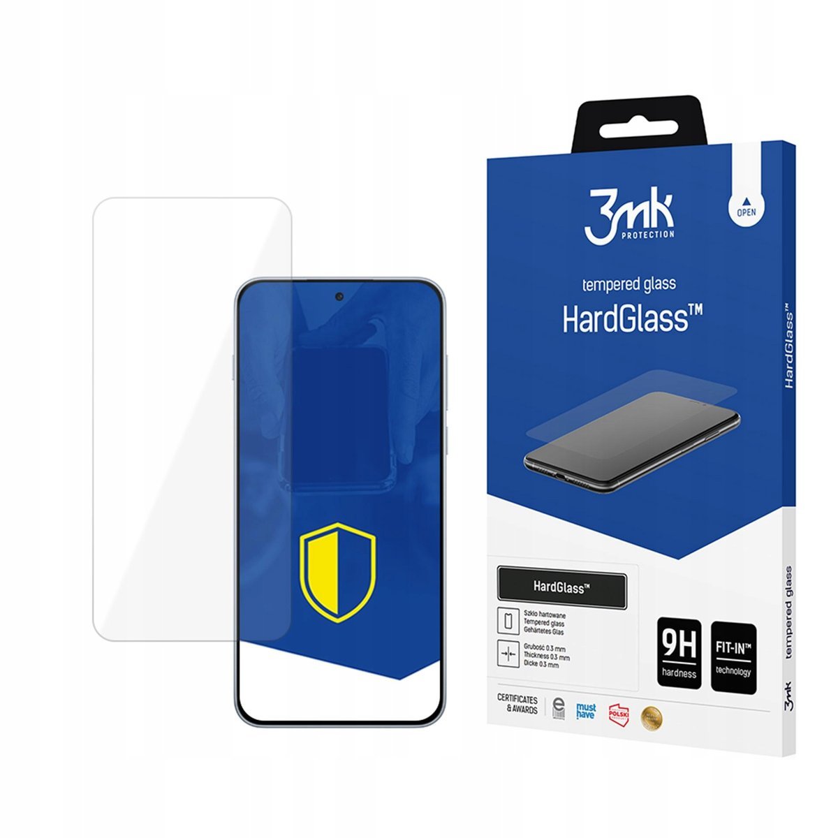Szkło hartowane 9H 3mk HardGlass na ekran do OnePlus Nord 5 mocne