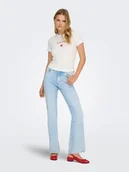 Koszulki i topy damskie - ONLY Koszulka w kolorze białym - miniaturka - grafika 1