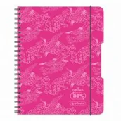 Zeszyty szkolne - Herlitz Brulion na spirali B5 kratka 80 kartek 2 szt. - miniaturka - grafika 1