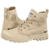Trampki damskie - Trampki Pampa Hi Zip Organic Sahara 79101-210-M (PA143-a) Palladium - miniaturka - grafika 1
