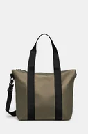 Torebki damskie - Rains torba Tote Bag Mini W3 kolor zielony 14160.105 - miniaturka - grafika 1