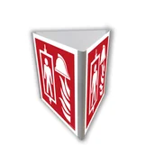 Systemy ekspozycyjne i znaki informacyjne - BB822 DŹWIG DLA STRAŻY POŻARNEJ (3D DOŚCIENNY), PN - PŁYTA PCV 1MM; (200X200MM) - miniaturka - grafika 1