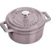 Garnki - STAUB MINI COCOTTE Mini garnek żeliwny okrągły 250 ml, kwiat wiśni - miniaturka - grafika 1