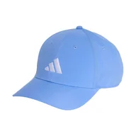 Czapki i chusty sportowe męskie - Czapka z daszkiem adidas New Logo Embroidered Baseball niebieska JW6039 Dzieci - miniaturka - grafika 1
