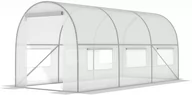 Szklarnie ogrodowe - ZARIA Tunel foliowy ZARIA, biały, 4x2,5x2 m - miniaturka - grafika 1