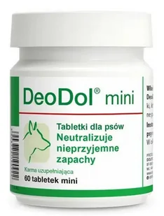 DOLFOS Deodol Mini 60 tabl. - Suplementy i witaminy dla psów - miniaturka - grafika 1