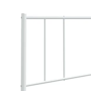 Metalowe wezgłowie, białe, 200 cm Lumarko! - Inne meble do sypialni - miniaturka - grafika 8
