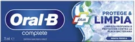 Pasty do zębów - Pasta do zębów Oral-B Complete Toothpaste Mouthwash + Whitening 75 ml (5410076960651) - miniaturka - grafika 1