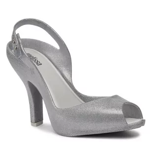 Sandały Melissa Melissa Lady Dragon Ii Ad 35679 Silver/Glitter AV664 - Sandały damskie - miniaturka - grafika 1