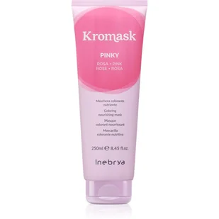 Inebrya Kromask, maska odświeżająca kolor, pinky, 250ml - Farby do włosów i szampony koloryzujące - miniaturka - grafika 1