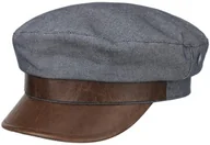 Czapki męskie - Czapka Żeglarska Cotton Riders by Hammaburg, niebiesko-biały, XL (60-61 cm) - miniaturka - grafika 1
