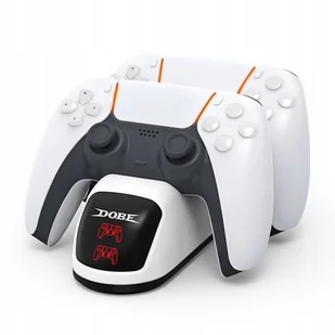 Dobe Tp5-0515B Stacja Dokująca Ps5 Ładowarka Na 2 Kontrolery Pady - Akcesoria do Playstation - miniaturka - grafika 1