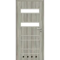 Drzwi wewnętrzne - Drzwi wewnętrzne Milano 70L Dąb Skandynawski lakierowany 2 zawiasy - miniaturka - grafika 1