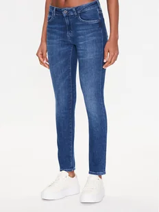 Mustang Jeansy Shelby 1013584 Granatowy Slim Fit - Spodnie damskie - miniaturka - grafika 1