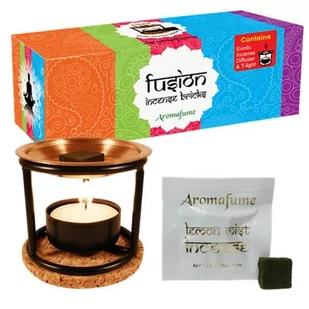 Aromatan Cosmetics Kadzidła w kostkach Aromafume Mix zapachów + Dyfuzor - Kadzidła i dodatki - miniaturka - grafika 1