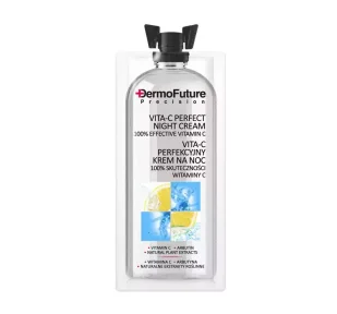 DermoFuture TENEX Precision Vita-C Perfekcyjny krem na noc 12 ml - Kremy do twarzy - miniaturka - grafika 1