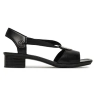 Sandały damskie - Sandały Rieker 62662-01 - miniaturka - grafika 1