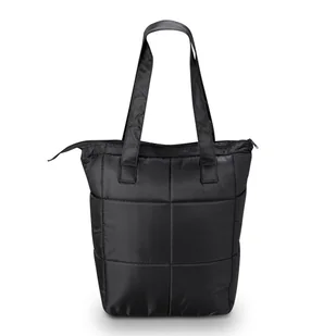 Elegancka torba damska czarna- pikowana Semi Line - Torby sportowe - miniaturka - grafika 1