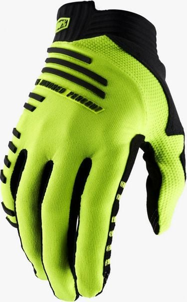 100% Rękawiczki 100% R-CORE Glove fluo yellow roz. M długość dłoni 187-193 mm NEW