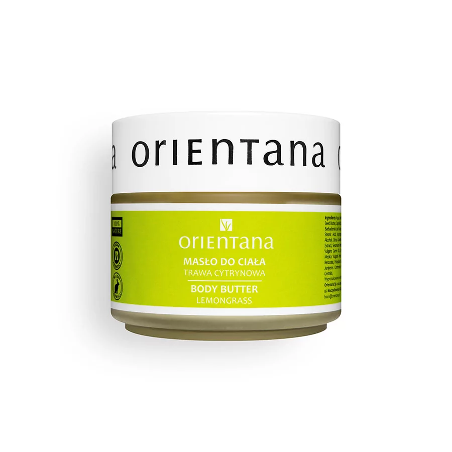 Orientana Body Bitter Lemongrass Masło do ciała - trawa cytrynowa 100 g